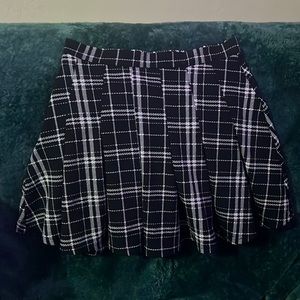 Black and white skirt